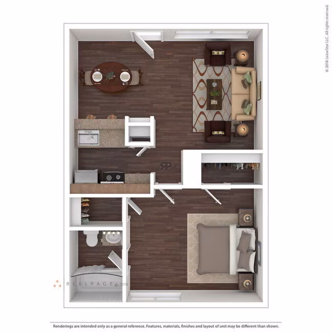 Unit 3-119 floor plan
